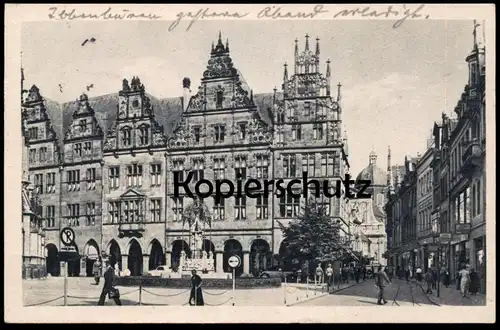 ALTE POSTKARTE MÜNSTER WESTFALEN BLICK IN DIE SALZSTRASSE NACHGEBÜHR Ansichtskarte postcard cpa AK