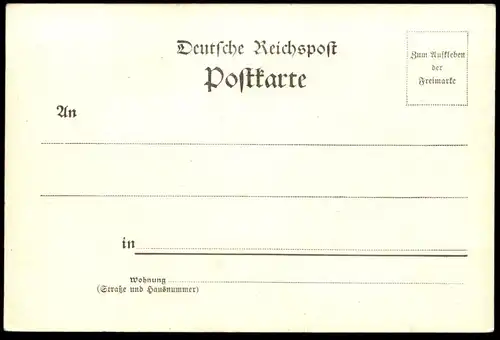 ALTE POSTKARTE GRUSS AUS MINDEN IN WESTFALEN JAKOBSBERG UND GROSSER KURFÜRST Ansichtskarte postcard cpa AK