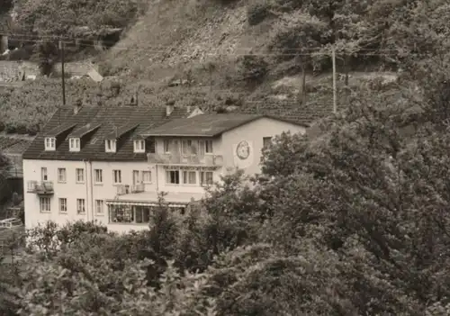 ÄLTERE POSTKARTE KYLLBURG EIFEL HAUS WEHRBÜSCH GASTHAUS & PENSION BES. H. KAPELLER Bitburger Land AK cpa postcard