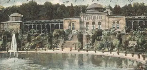 ALTE POSTKARTE K. SCHLOSS WILHELMA BEI STUTTGART 1903 Cannstatt castle chateau cpa Ansichtskarte AK