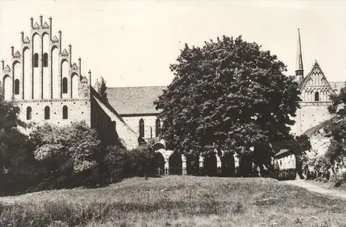 ÄLTERE POSTKARTE GRUSS AUS KLOSTER CHORIN Britz-Chorin couvent abbey Briefmarke Gedenkstätte Langenstein-Zwieberg