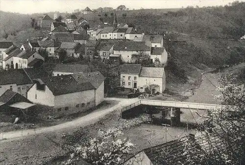 ÄLTERE POSTKARTE KOOSBÜSCH WISSMANNSDORF Wißmannsdorf Bitburger Land Stempel Bitburg Ansichtskarte cpa postcard AK