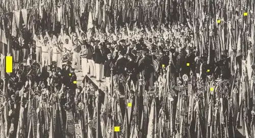 ALTE POSTKARTE GRUSS VOM 15. TURNFEST STUTTGART 1933 BANNERÜBERGABE TURNER SPORTLER postcard cpa Ansichtskarte