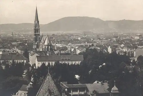 ALTE POSTKARTE GRAZ VOM RUCKERLBERG ERIKA-VERLAG Steiermark Österreich Austria Autriche cpa postcard AK Ansichtskarte