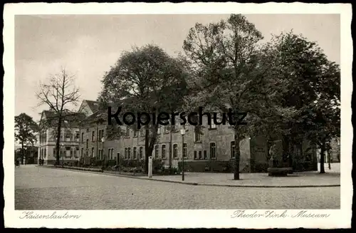 ALTE POSTKARTE KAISERSLAUTERN THEODOR-ZINK-MUSEUM Kupertiefdruck-Karte AK Ansichtskarte cpa postcard