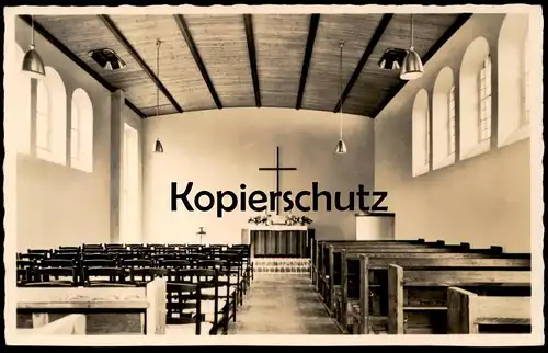 ÄLTERE POSTKARTE EMSDETTEN LUTHER-KIRCHE Lutherkirche church église Ansichtskarte cpa postcard AK