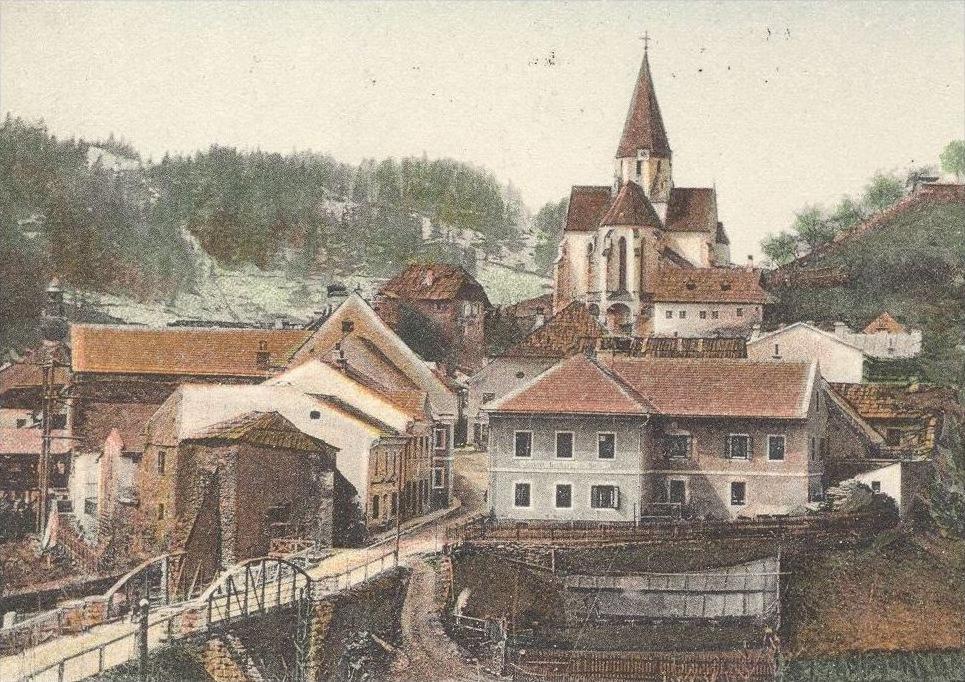 ALTE POSTKARTE MURAU OBERSTEIERMARK 1900 Steiermark Austria Österreich ...