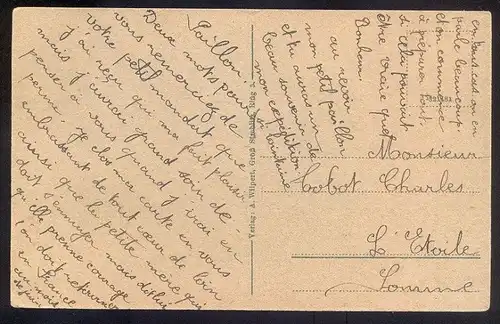 ALTE POSTKARTE GROSS STREHLITZ ALTER RING MIT RATHAUS STRZELCE OPOLSKIE Oppeln Opole Gliwice Schlesien cpa postcard