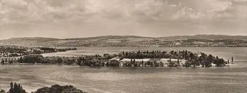 ALTE POSTKARTE INSEL MAINAU IM BODENSEE FOTO LENNART BERNADOTTE Verlag Mainauverwaltung Konstanz postcard Ansichtskarte