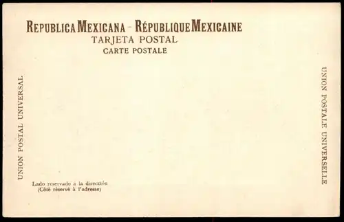 ALTE POSTKARTE MEXICO CANAL DE LA VIGA cargo ship boat Boot bateau Schiff Mexiko Kanal Ansichtskarte AK postcard cpa