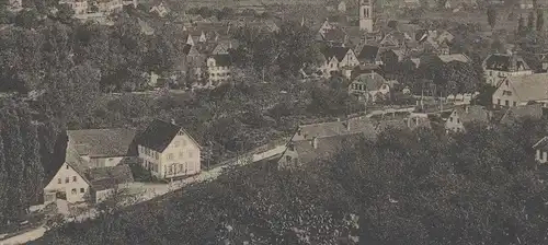 ALTE POSTKARTE MÖCKMÜHL PANORAMA GESAMTANSICHT BADEN-WÜRTTEMBERG 1920 Ansichtskarte AK postcard cpa