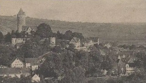 ALTE POSTKARTE MÖCKMÜHL PANORAMA GESAMTANSICHT BADEN-WÜRTTEMBERG 1920 Ansichtskarte AK postcard cpa