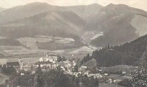 ALTE POSTKARTE MAUTERN STEIERMARK 1911 PANORAMA Österreich Austria Autriche Ansichtskarte AK cpa postcard