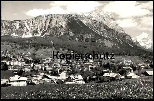 ALTE POSTKARTE CORTINA D'AMPEZZO 1224 m FALORIA SORAPIS ANTELAO d'Anpezo Dolomiti Italia Italy postcard Ansichtskarte