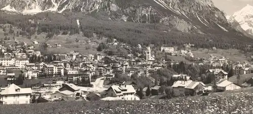 ALTE POSTKARTE CORTINA D'AMPEZZO 1224 m FALORIA SORAPIS ANTELAO d'Anpezo Dolomiti Italia Italy postcard Ansichtskarte