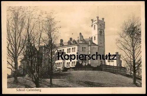 ALTE POSTKARTE SCHLOSS CALLENBERG BEIERSDORF COBURG castle chateau cpa postcard AK Ansichtskarte Bayern Bavaria Bavière