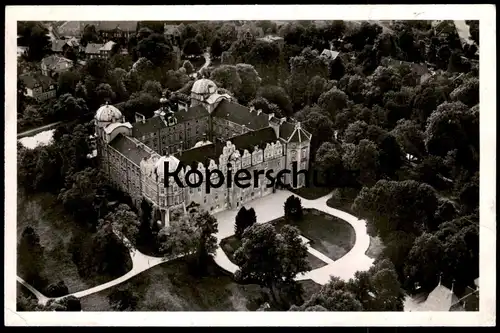 ÄLTERE POSTKARTE CELLE SCHLOSS FLIEGERAUFNAHME STEMPEL KRITIK AM STAAT STEHT DIR ZU DOCH DENK DARAN DER STAAT BIST DU