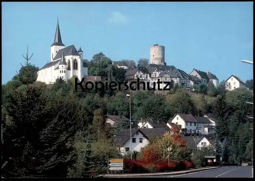 ÄLTERE POSTKARTE REIFFERSCHEID EIFEL HELLENTHAL HINWEISSCHILD SOLDATENFRIEDHOF SOWIE OBERREIFFERSCHEID AK Ansichtskarte