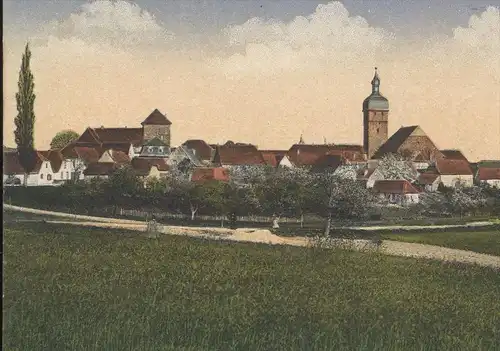 ALTE POSTKARTE BILLIGHEIM TOTAL PANORAMA 1919 Ingenheim Landau-Land Rheinland-Pfalz Ansichtskarte postcard cpa AK