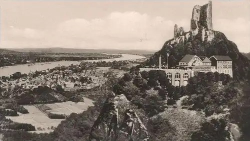 ÄLTERE POSTKARTE GRUSS AUS KÖNIGSWINTER DRACHENFELS PETERSBERG ROLANDSBOGEN bei Bonn cpa postcard AK Ansichtskarte