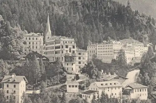 ALTE POSTKARTE BADGASTEIN SCHWARZENBERG-ANLAGEN BAD GASTEIN SALZBURG ÖSTERREICH VERLAG STENGEL Austria Autriche cpa AK