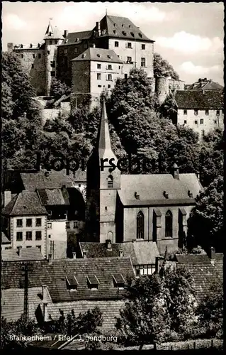 ÄLTERE POSTKARTE BLANKENHEIM EIFEL JUGENDBURG Schleiden Burg Panorama castle chateau cpa postcard AK Ansichtskarte