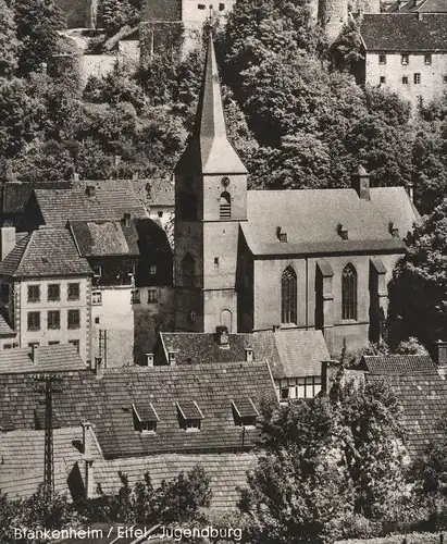 ÄLTERE POSTKARTE BLANKENHEIM EIFEL JUGENDBURG Schleiden Burg Panorama castle chateau cpa postcard AK Ansichtskarte