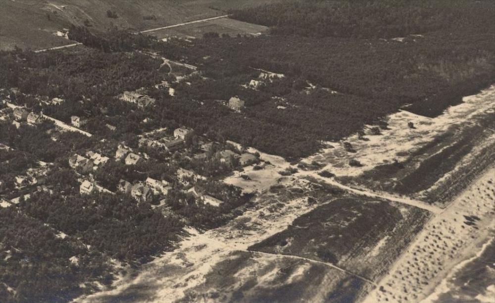 ALTE POSTKARTE OSTSEEBAD HEIDEBRINK POMMERN 1935 Stempel Kolzow Wollin