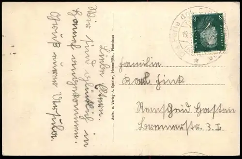 ALTE POSTKARTE BAD HONNEF EDELHOFFSTIFT 1931 Stift AK Ansichtskarte cpa postcard