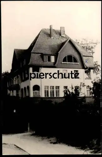 ÄLTERES FOTO OSTSEEBAD HERINGSDORF VILLA BETHANIEN BADSTRASSE 11 HOTEL STRANDVILLEN USEDOM Photo Ansichtskarte postcard
