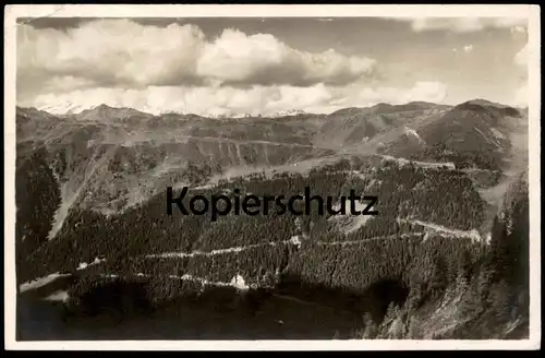 ALTE POSTKARTE STRADA PASSO DEL GIOVO JAUFENPASS STEMPEL ALBERGO DEL MONTE GIOVO Bolzano Pass-Strasse Alto Adige cpa AK