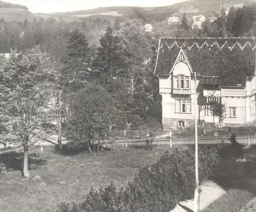 ÄLTERE POSTKARTE SCHIERKE HARZ BLICK VOM HOTEL HEINRICH HEINE AK Ansichtskarte cpa postcard
