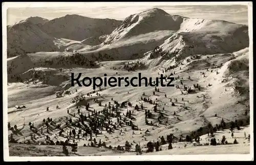 ALTE POSTKARTE SEETALERALPEN SEETALERHÜTTE ZIRBITZKOGEL Seetaler Alpen Wolfsberg Kärnten Österreich Austria postcard