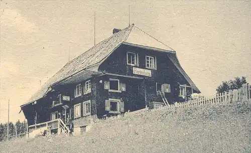 ALTE POSTKARTE FALKAU SCHWARZWALD EVANGELISCHER JUGENDBUND FERIENHEIM FELDBERG black forest foret-noire cpa postcard