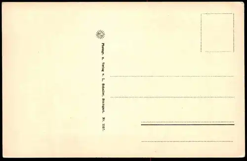 ALTE POSTKARTE STUTTGART MIT UHLANDSHÖHE BADEN-WÜRTTEMBERG cpa postcard Ansichtskarte AK