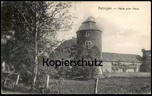 ALTE POSTKARTE RATINGEN HAUS ZUM HAUS PANORAMA Nordrhein-Westfalen Ansichtskarte AK cpa postcard
