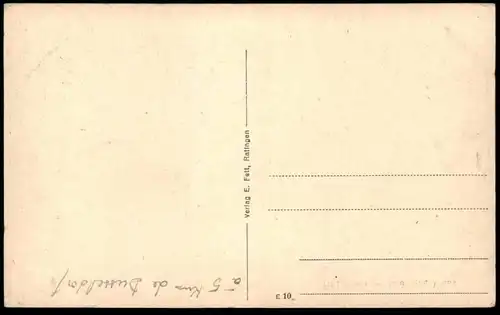 ALTE POSTKARTE RATINGEN HAUS ZUM HAUS PANORAMA Nordrhein-Westfalen Ansichtskarte AK cpa postcard