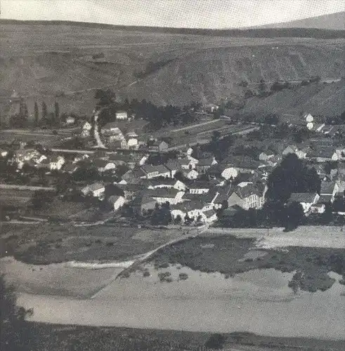 ALTE POSTKARTE WILTINGEN AN DER SAAR PANORAMA Gesamtansicht Totalansicht Konz cpa postcard Ansichtskarte AK