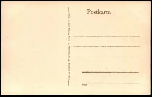 ALTE POSTKARTE TAMBACH-DIETHARZ PANORAMA THÜRINGEN Verlag Karl Pfister cpa postcard AK Anischtskarte