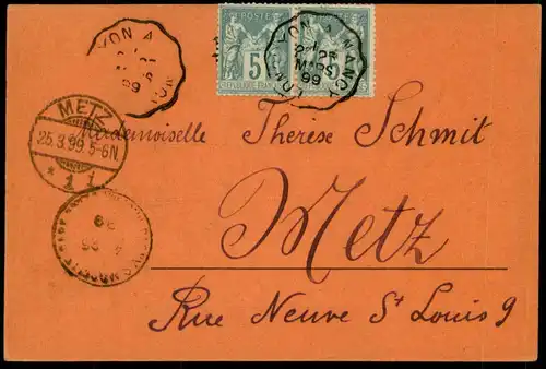 ALTE POSTKARTE GELDSCHEIN REICHSBANKNOTE 100 MARK REICHSBANK BERLIN 1896 money monnaie billet de banque bank note Geld