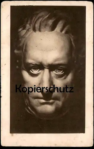 ALTE AK PORTRÄT JOHANN WOLFGANG GOETHE ABBILDUNGEN V. PLASTIKEN HANS H. BUSSE INSTITUT F. GRAPHOLOGIE MÜNCHEN Poet Poète
