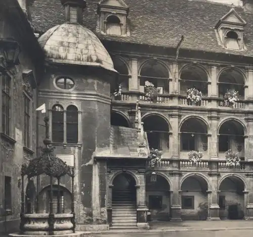 ALTE POSTKARTE ALT GRAZ LANDHAUSHOF 1931 STEIERMARK Austria Autriche Österreich postcard cpa AK Ansichtskarte