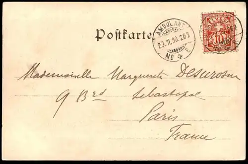 ALTE POSTKARTE GRUSS AUS BARMEN WEGNER-HÖHE 1900 PARTHIE AUS DEN TANNEN BARMER ANLAGEN WUPPERTAL cpa postcard AK
