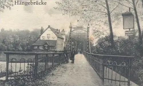 ALTE POSTKARTE GRUSS AUS WERSTE B. BAD OEYNHAUSEN STEINKAMMERGRAB BÄCKEREI KOLONIALWAREN VÖGEDING SCHULE Grab grave tomb