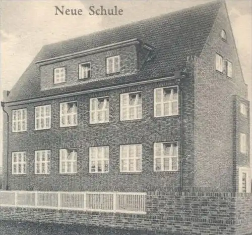 ALTE POSTKARTE GRUSS AUS WERSTE B. BAD OEYNHAUSEN STEINKAMMERGRAB BÄCKEREI KOLONIALWAREN VÖGEDING SCHULE Grab grave tomb