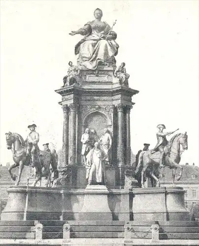 ALTE POSTKARTE WIEN MARIA THERESIEN -DENKMAL 1905 monument Vienna Vienne cpa postcard AK Ansichtskarte