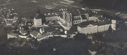 ALTE POSTKARTE STIFT GÖTTWEIG FLIEGERAUFNAHME 1933 LUFTBILD LUFTAUFNAHME BEI FURTH KREMS Österreich Austria cpa postcard