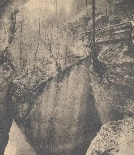 ALTE POSTKARTE SALZACH-ÖFEN BEI GOLLING 1903 Bezirk Hallein Salzachöfen Klamm gorge flume Ansichtskarte AK cpa postcard