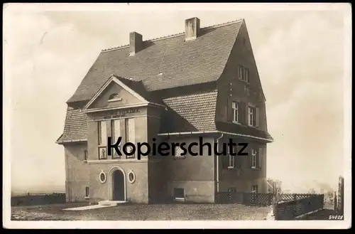 ALTE POSTKARTE ROSSLEBEN IN THÜRINGEN JUGENDHEIM MITTELELBEHAUS Jugendherberge DJH youth hostal Kinderheim architecture