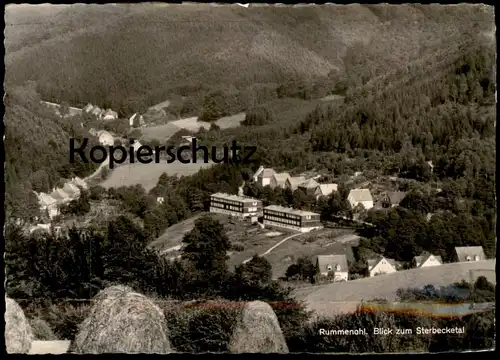 ÄLTERE POSTKARTE RUMMENOHL BLICK ZUM STERBECKETAL HEUERNTE HAGEN WESTFALEN Heu hay foin cpa postcard AK Ansichtskarte